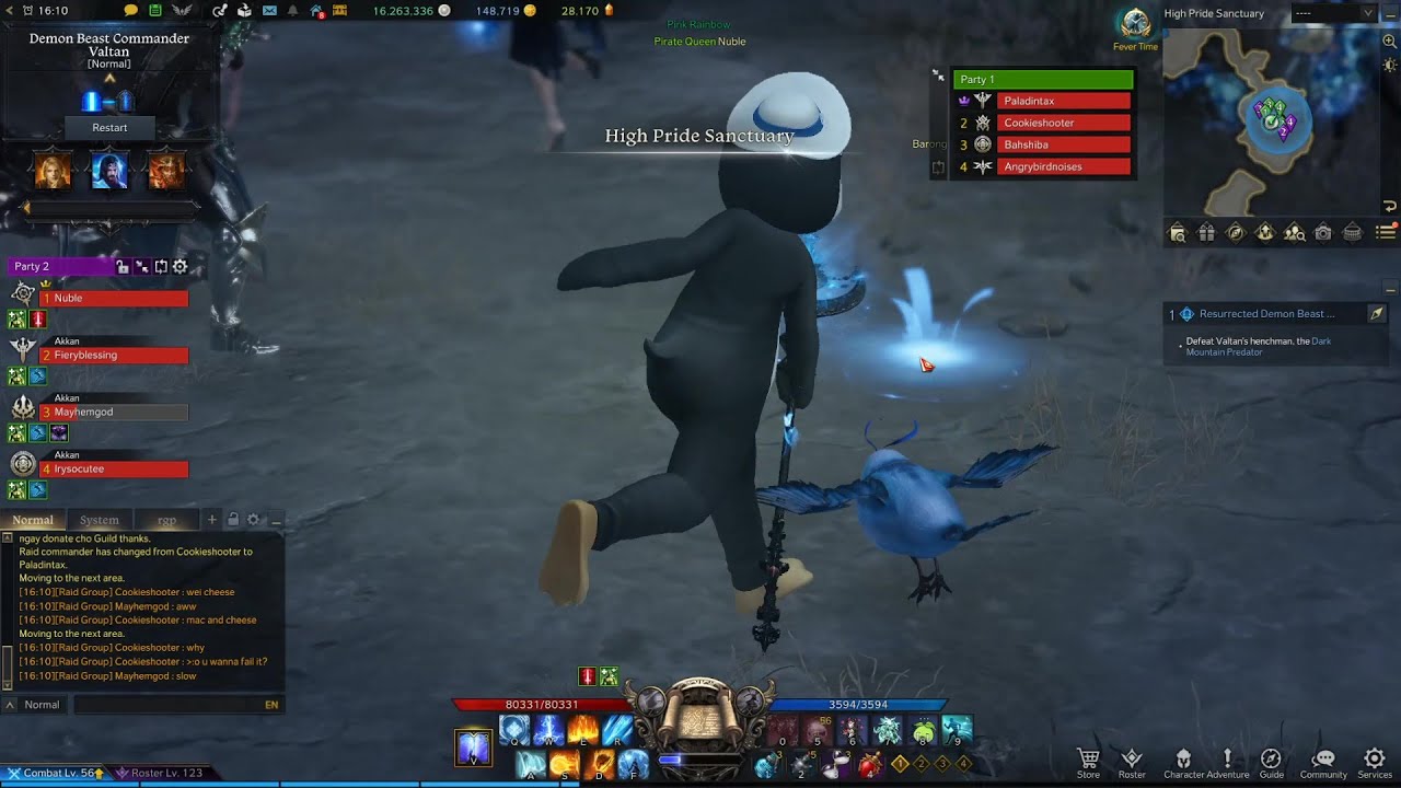 Igniter Sorceress 1415 - Valtan Normal Gate 1 - First Time | Lost Ark