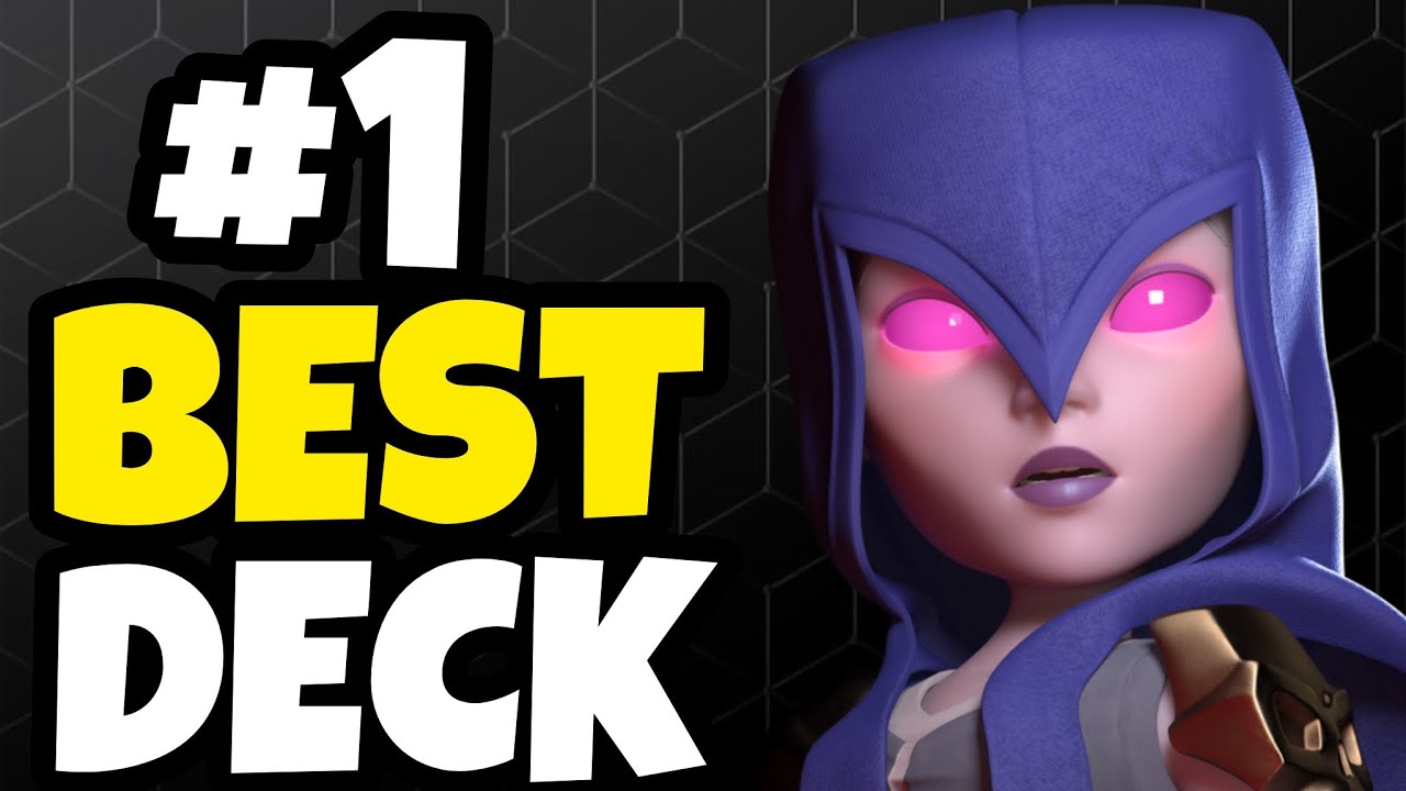 BEST WITCH DECK NO SKILL CLASH ROYALE 