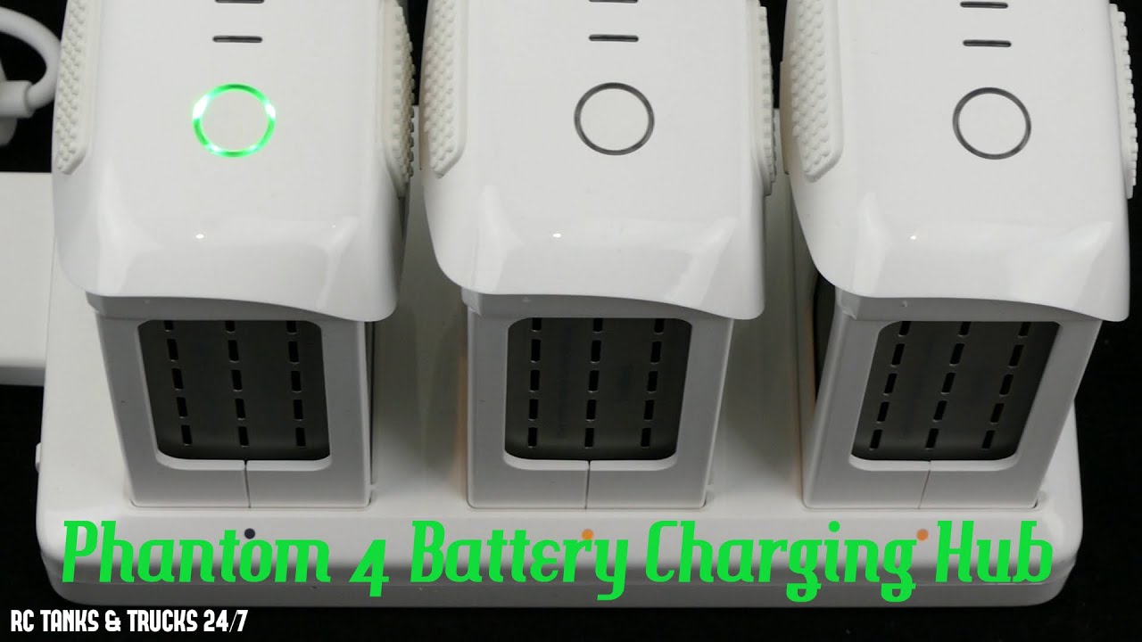 DJI Phantom 4 Battery Charging Hub - Hands On Review