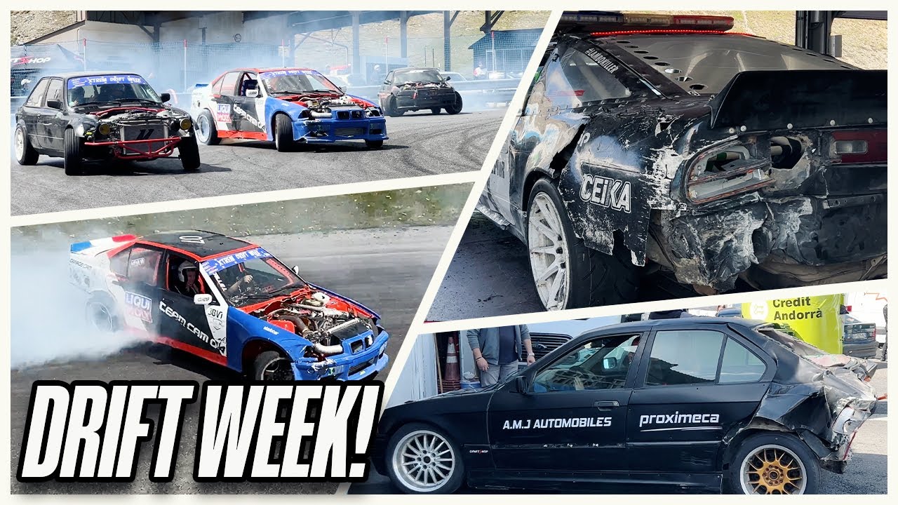 Crash, Backward, Kiss the Wall,... Bienvenue à la Drift Week !