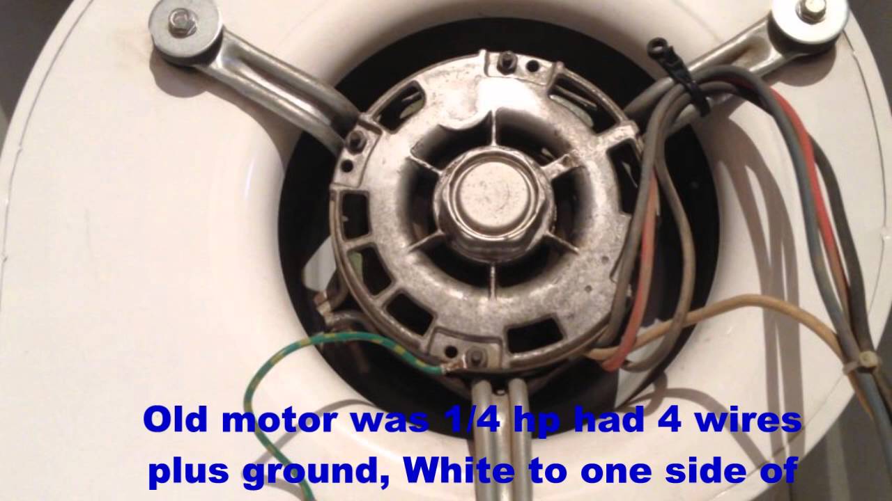 What a bad bearing in a  blower motor can sound like