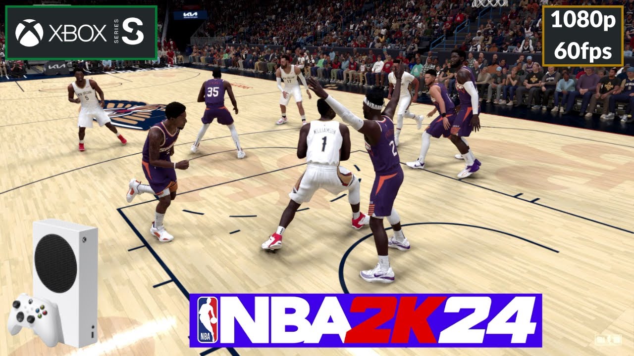 NBA 2K24 - Pelicans vs Suns | Xbox Series S Gameplay (1080p 60fps)