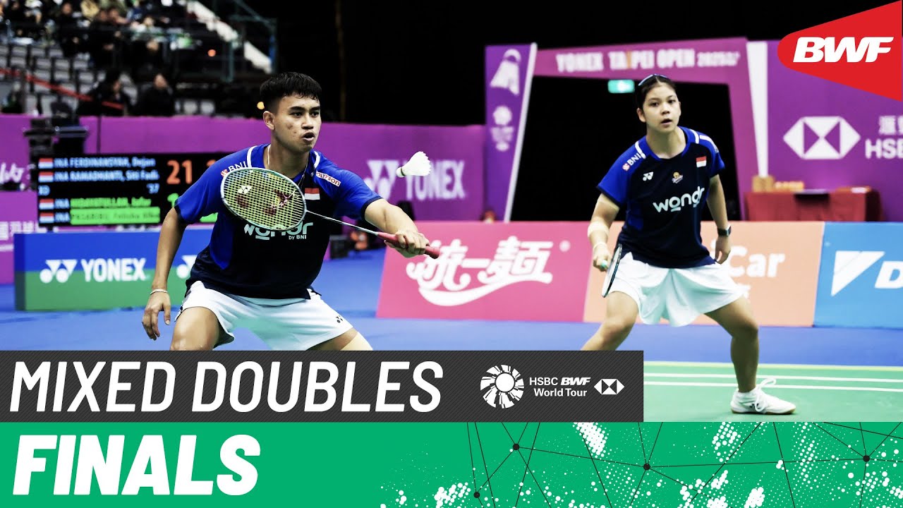 YONEX Taipei Open 2025 | Ferdinansyah/Ramadhanti (INA) vs. Hidayatullah/Pasaribu (INA) [4] | F