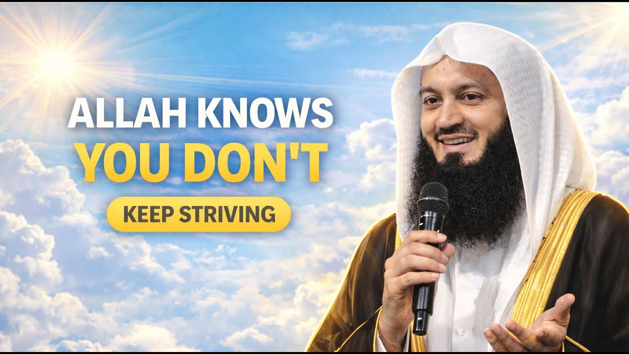 You Don’t Know Where You’ll End Up — That’s the Point | Mufti Menk