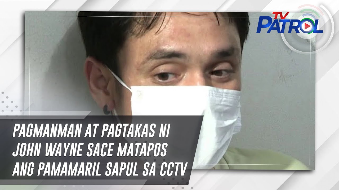 Pagmanman at pagtakas ni John Wayne Sace matapos ang pamamaril sapul sa CCTV | TV Patrol