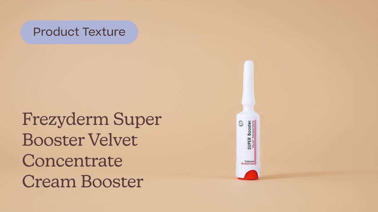 Frezyderm Super Booster Velvet Concentrate Cream Booster Texture | Care to Beauty