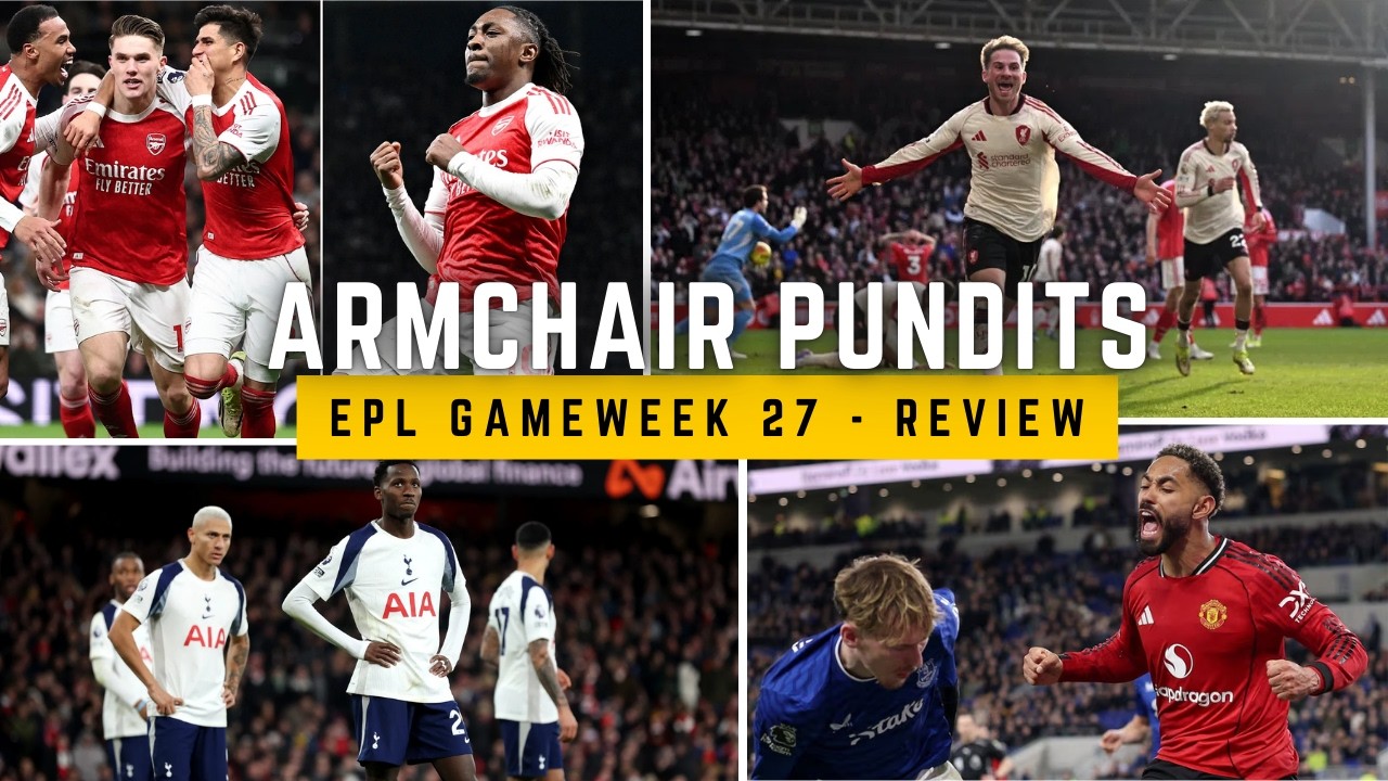 GW27 Premier League Review 🔥 North London Is Red! Title Drama & Top 4 Race Heats Up! | ACP Podcast