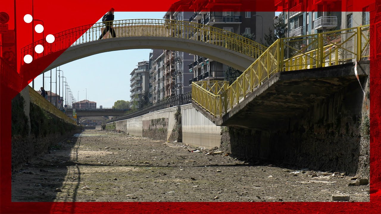 Milano, il Naviglio Pavese ancora a secco dopo l'asciutta: a Pasqua il ritorno dell'acqua