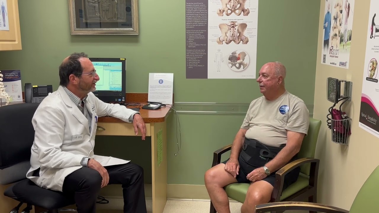Disc FX Patient now leading a more active life