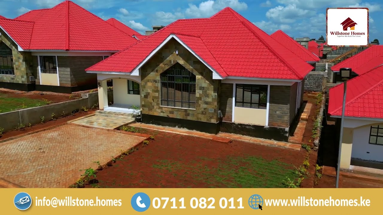 WILLSTONE HOMES - 3 BEDROOM BUNGALOW WALK-THROUGH - ALONG KENYATTA ROAD.
