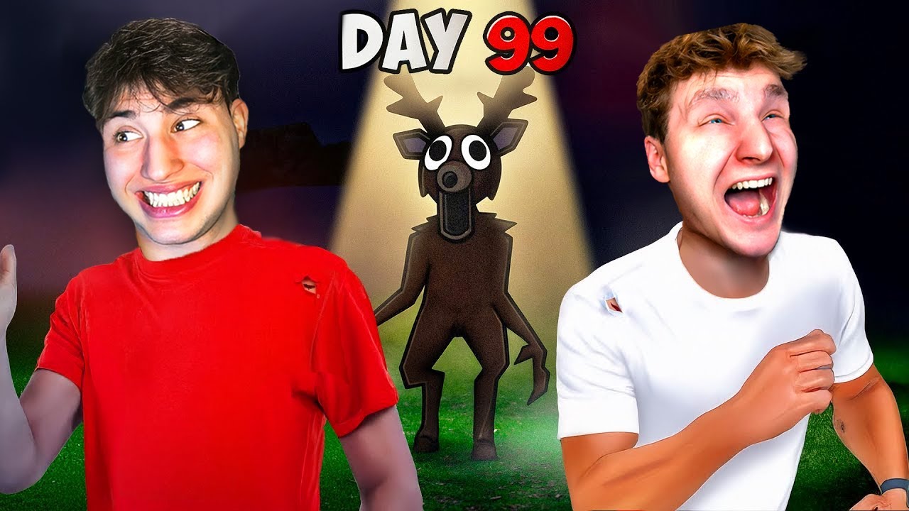 Hunter &eacute;s Venc30 T&uacute;l&eacute;li 99 Napig Az Erdőben?😨🔥 (Roblox Live)