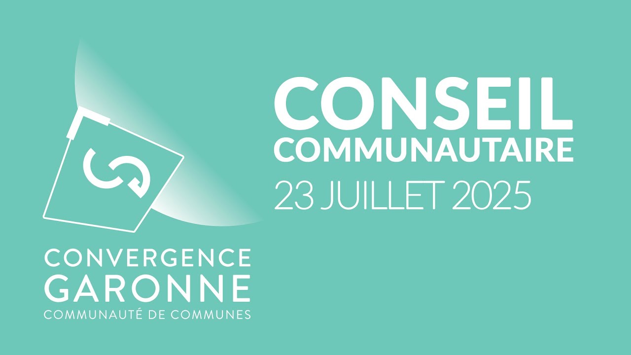 Conseil communautaire du 23 juillet 2025