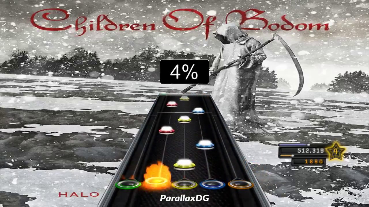 Children of Bodom - Halo of Blood Solo Medley (Clone Hero Custom Chart Preview)