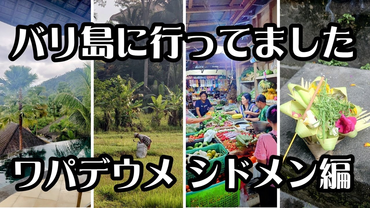 【ホテルで選んだバリ島の旅#1】シドメンのワパデウメ・シドメン編。素朴でフレンドリーなスタッフたち。観光化されていないライステラス。