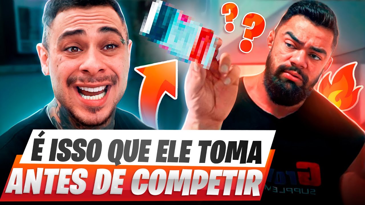 MOSTREI TUDO O QUE O BRUNO SANTOS FAZ ANTES DE COMPETIR! - LEO STRONDA