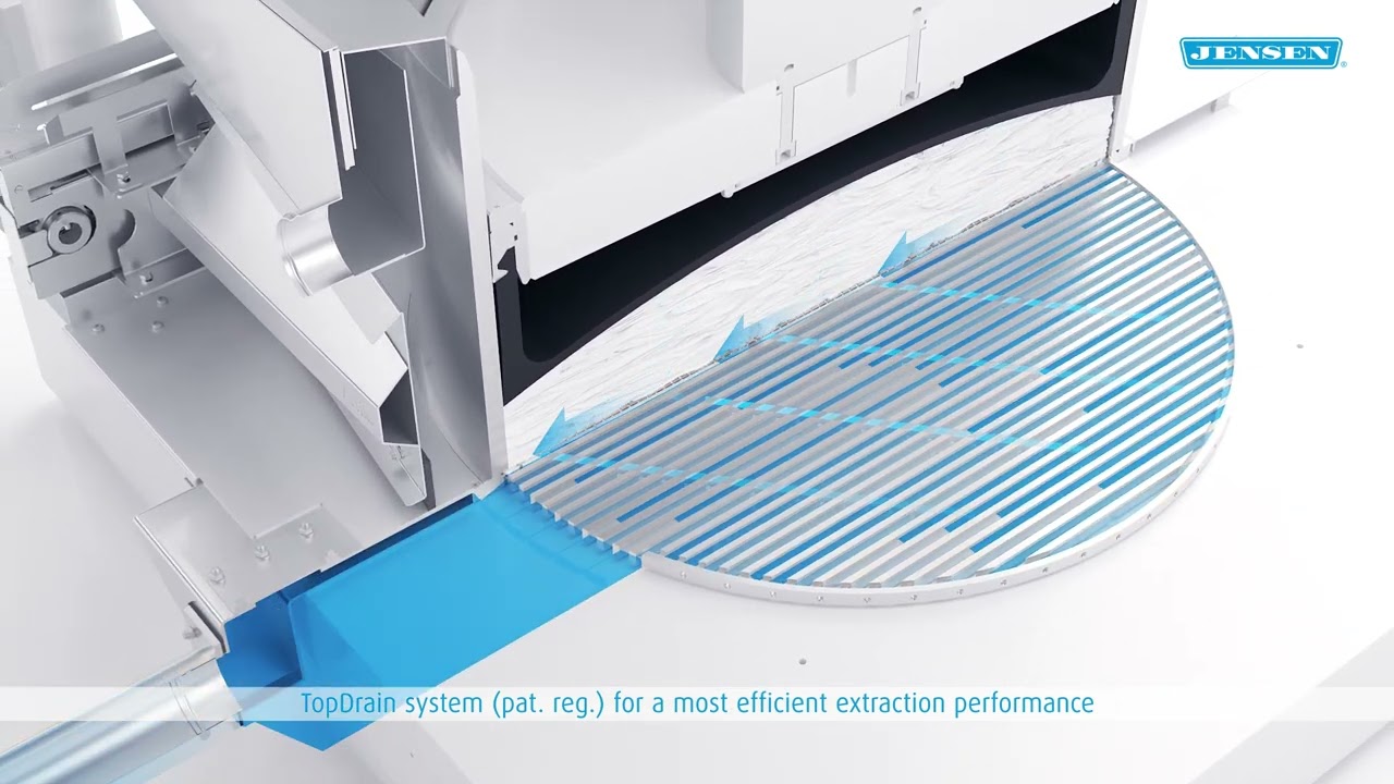 JENSEN Water Extraction Press ExQ: Washroom Technology Redefined
