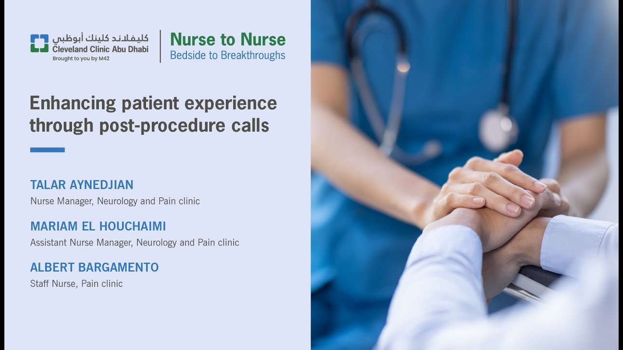 Enhancing Patient Experience through Post-Procedure Calls