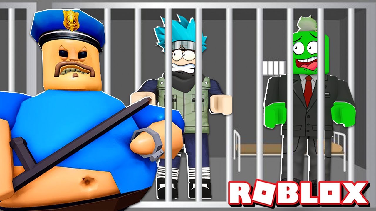 روبلوكس : الهروب من سجن الشرطي الشرير 👮🏻‍♂️🚨 مع @OtakuG