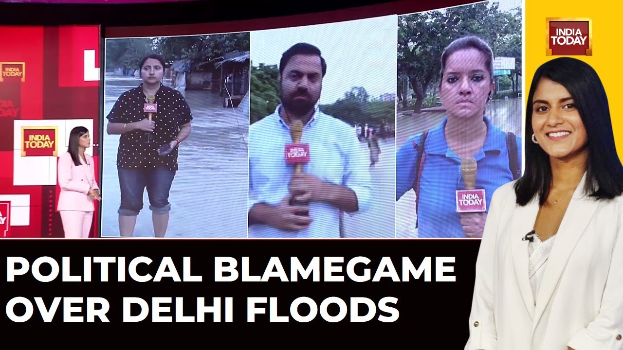 Children Drown To Death In Flooded National Capital, Political Blamegame Continues | Delhi Floods