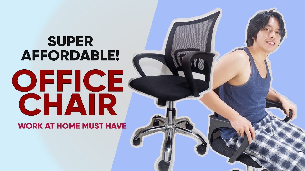 REVIEW: Mesh Back Office Chair with Chrome Base, P1,499 only! | by Inyi Yruma