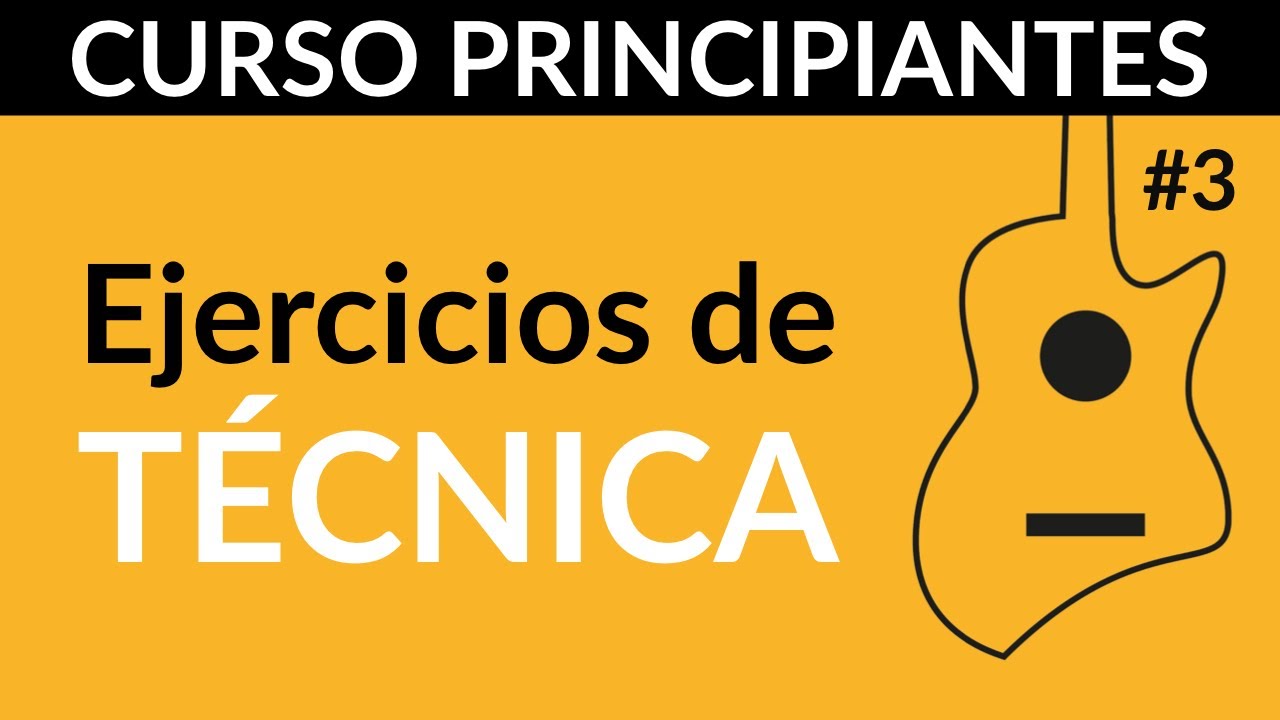 Ejercicios de T&eacute;cnica de Guitarra para Principiantes que REALMENTE FUNCIONAN
