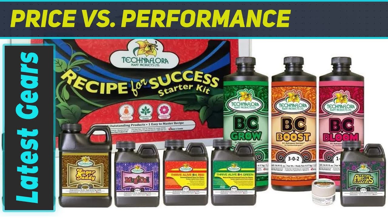 Technaflora Recipe for Success Starter Kit The Ultimate Plant Growth Booster