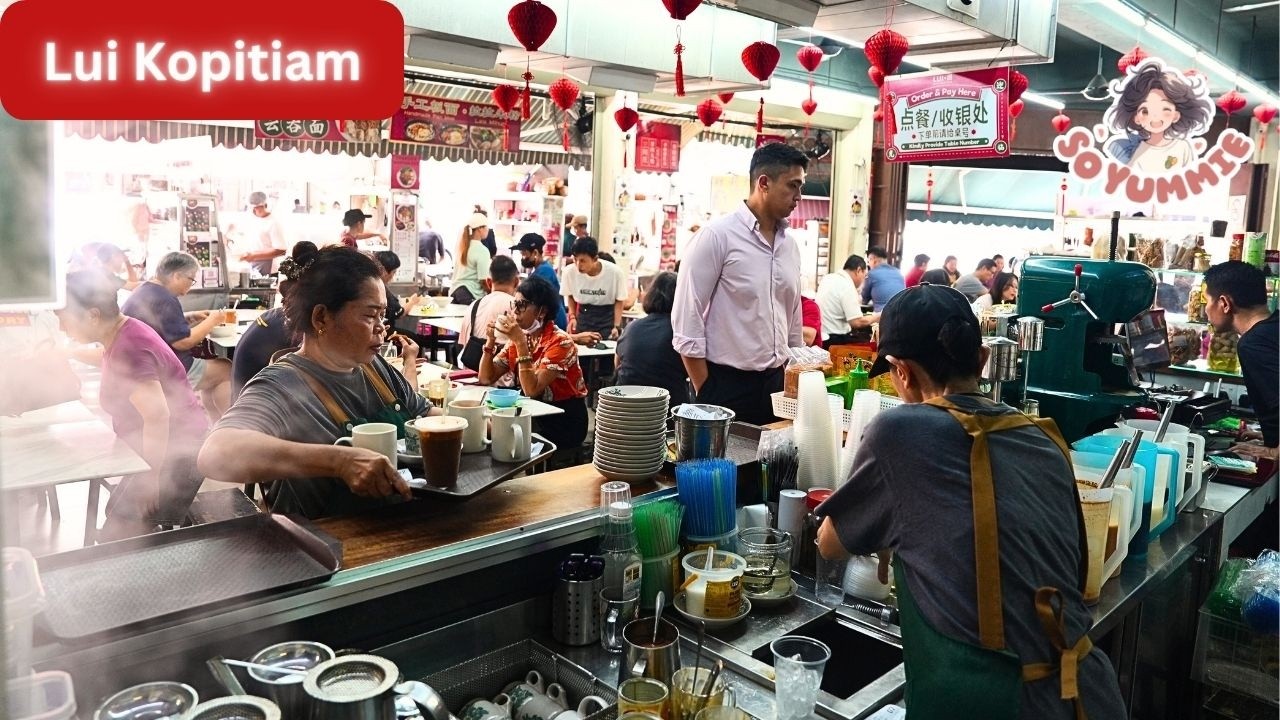 Amazing KOPITIAM! A day inside KL BUSIEST Chinese Restaurant with 12 FOOD STALLS! M’sia Street Food