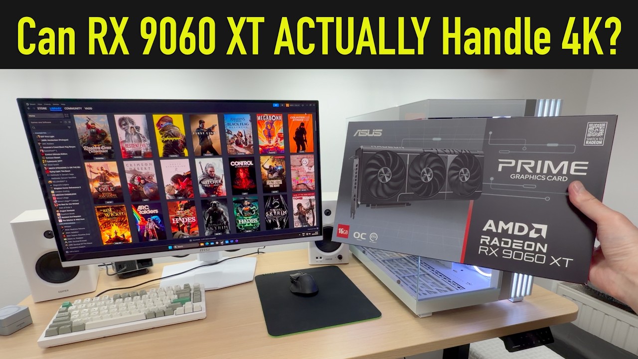 I Pushed RX 9060XT to the Absolute Limit at 4K in 2026