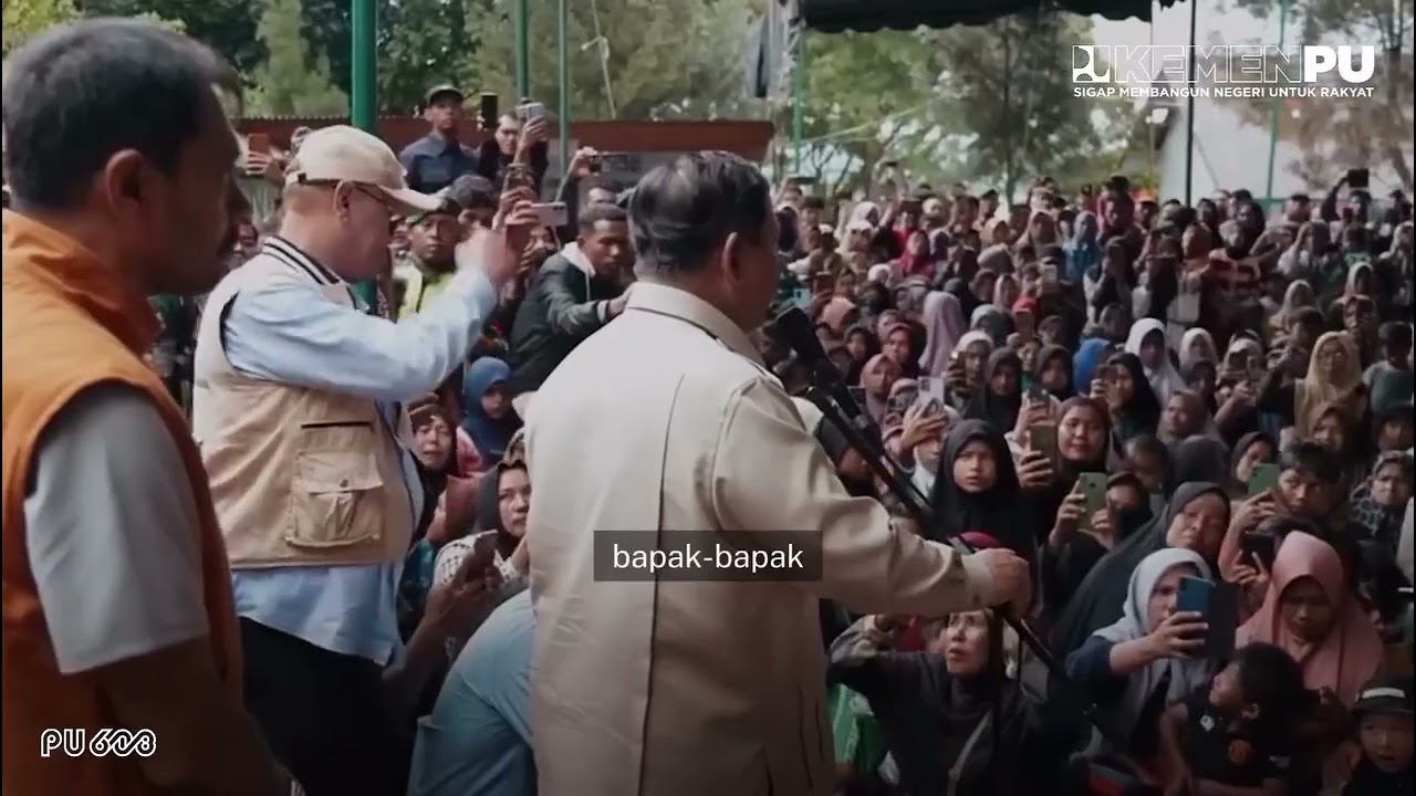 Di tengah bencana, negara hadir melindungi warganya Sejak hari pertama