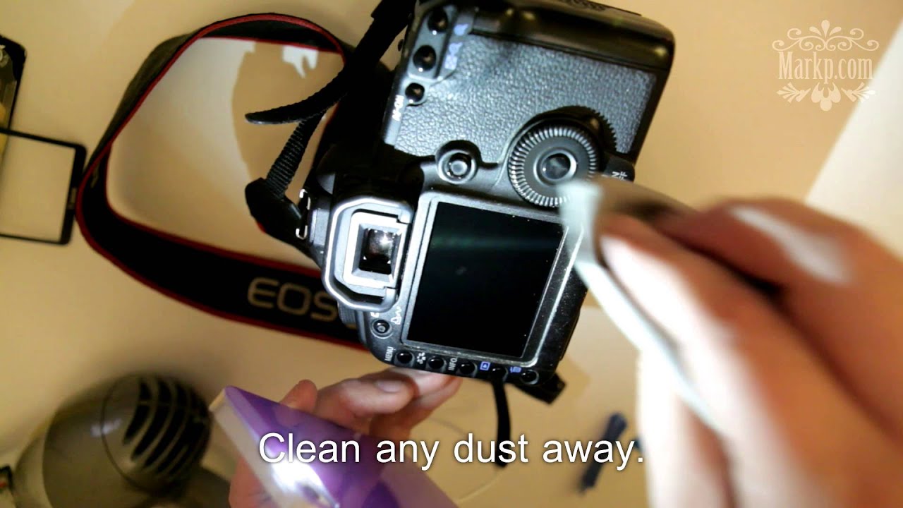 3 minute canon 5d mk2 mkii mark 2 rear lcd glass repair replace DIY HD 1080