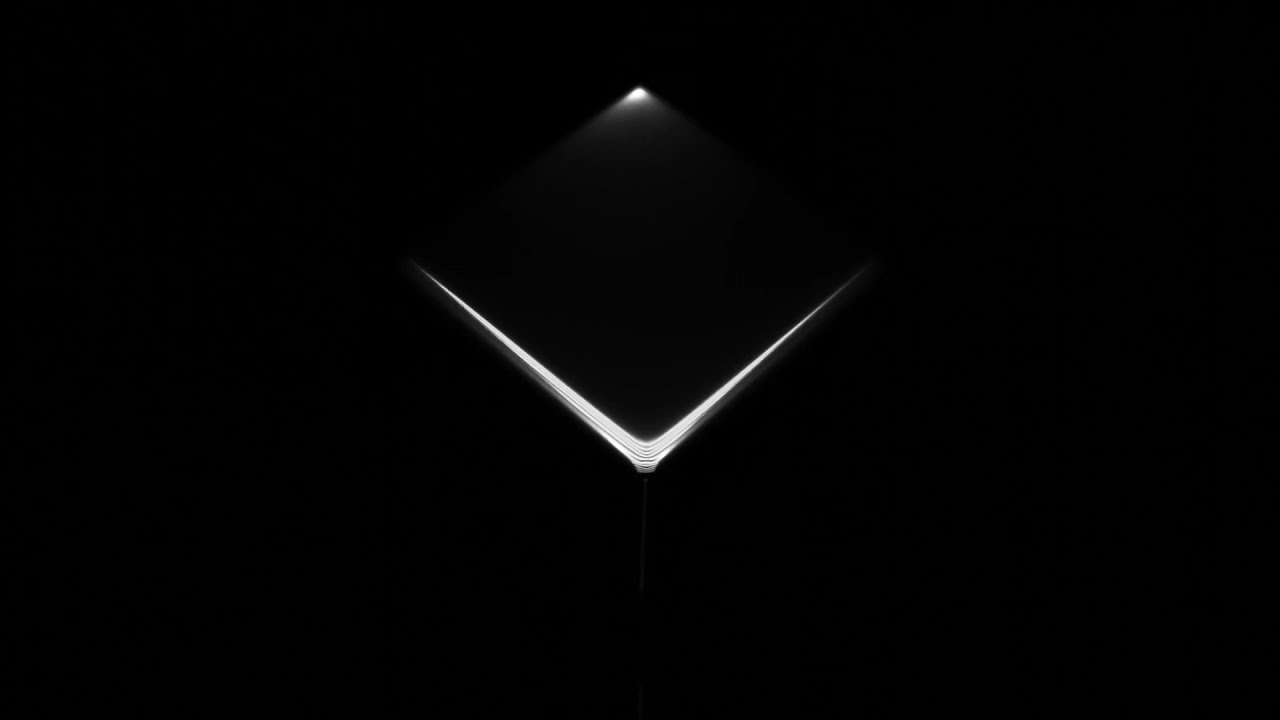 Rotating chrome cube