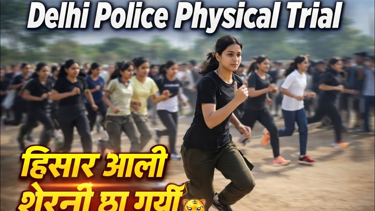 Delhi Police Physical Trial #delhipolice