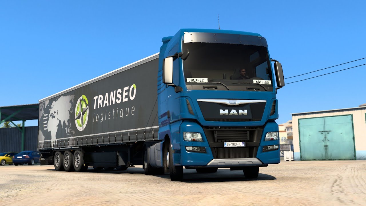 ETS2 1.40 OpenBeta GrandUtopia MAN TGX E6 Saint-Vaury - Lafalaise