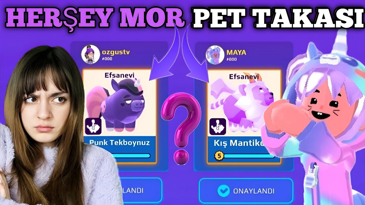 PK XD MAYA İLE MOR PET TAKASI !? 24 SAAT MOR PETLER !! BU SEFER MAYA MI KAZANDI ? | ÖZGÜŞ TV
