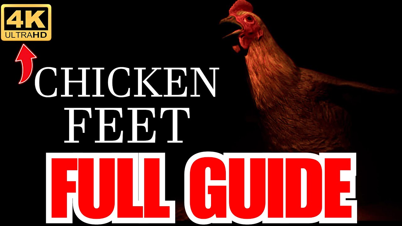 FORTNITE CHICKEN FEET HORROR FORTNITE (TUTORIAL)