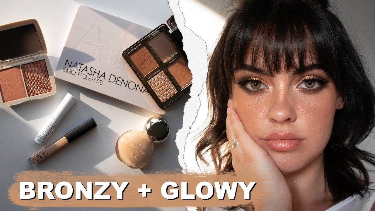 BRONZY + GLOWY MAKEUP | Julia Adams