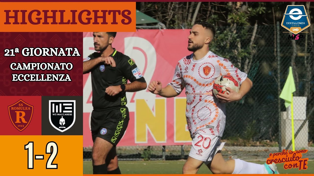 Romulea - W3 Maccarese | XVI giornata eccellenza HIGHLIGHTS