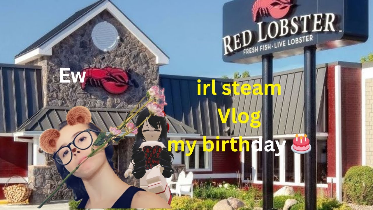 happy birthday to me red lobster irl 😋 vlog