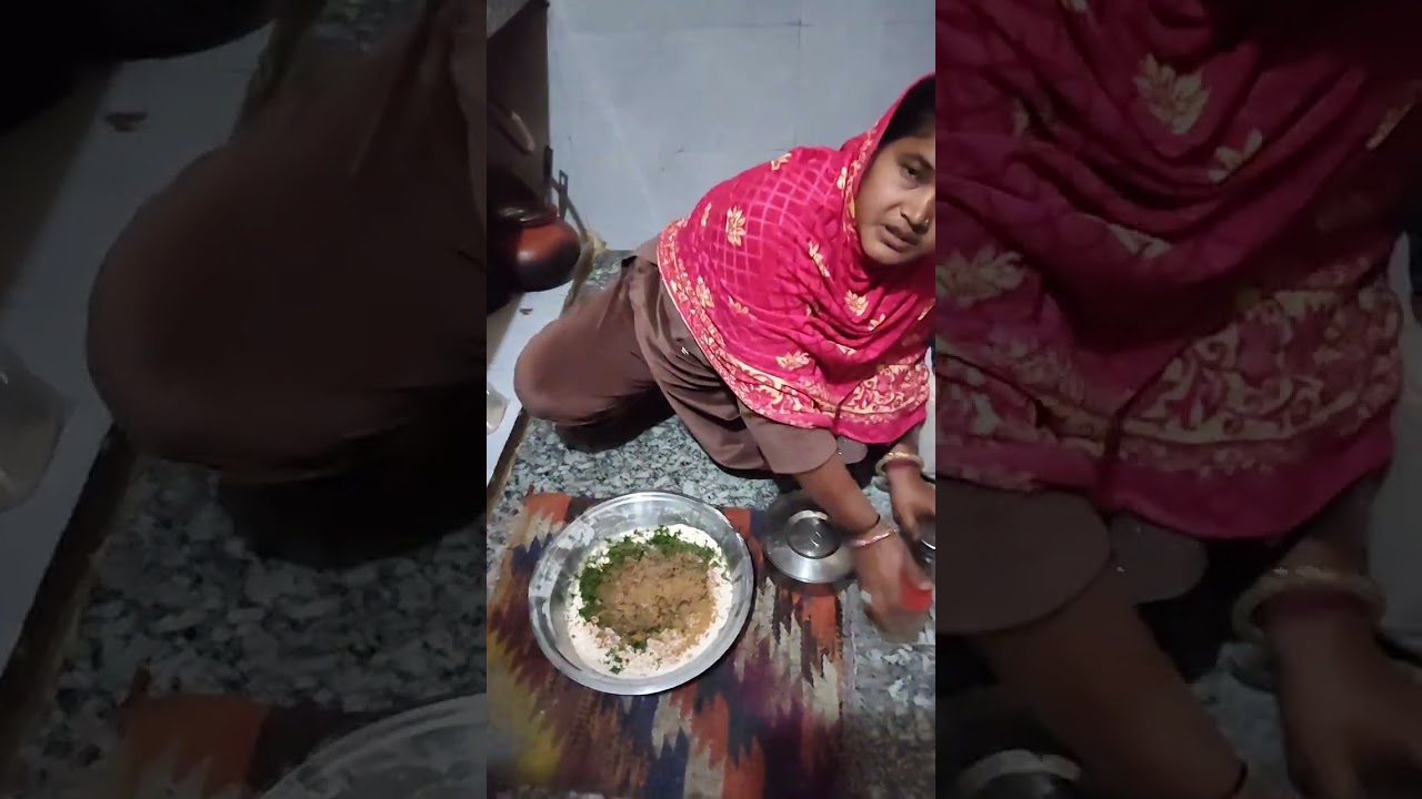 😀👍🙏😋👨‍🌾🍴 chana ka sag ka paraathe