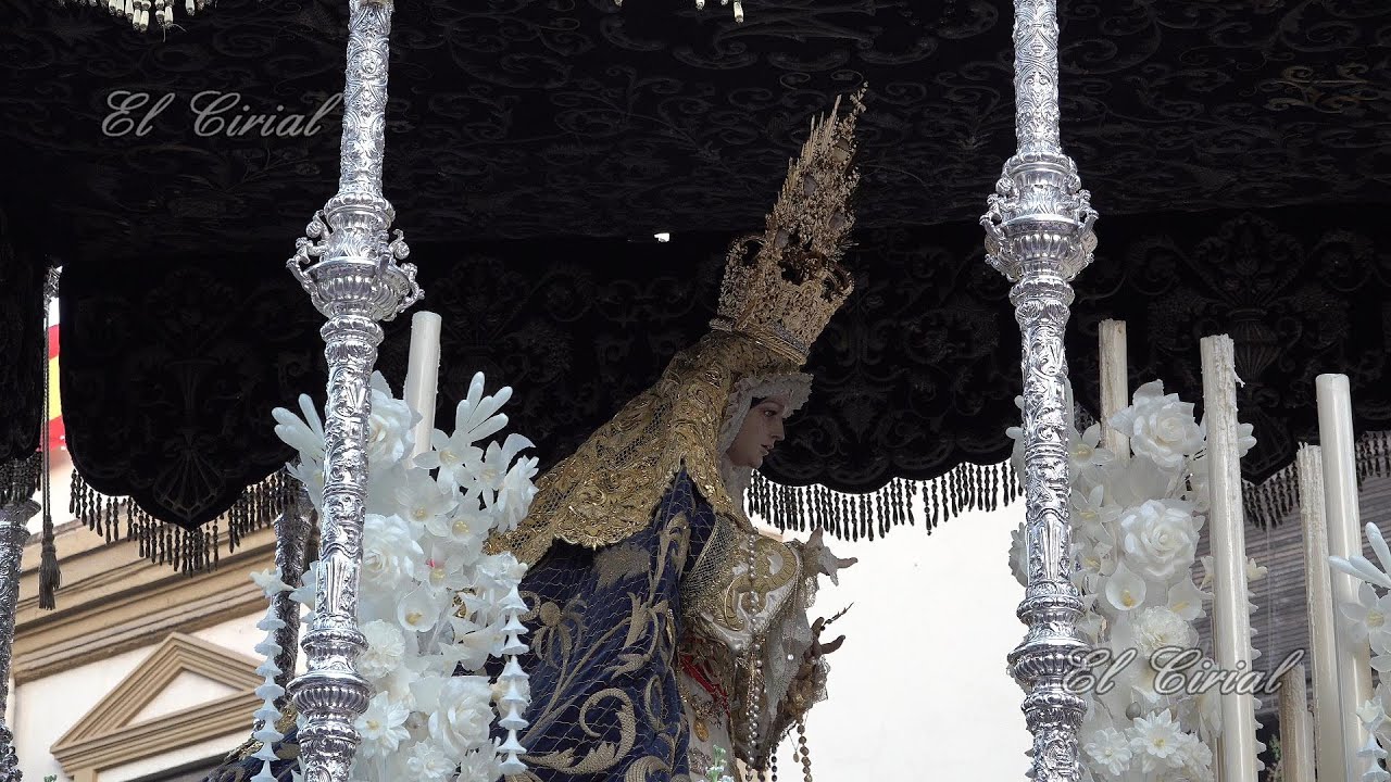 VIRGEN DE LA PAZ MALAGA 2024 PLAZA VICTORIA Y CALLE VICTORIA 4K