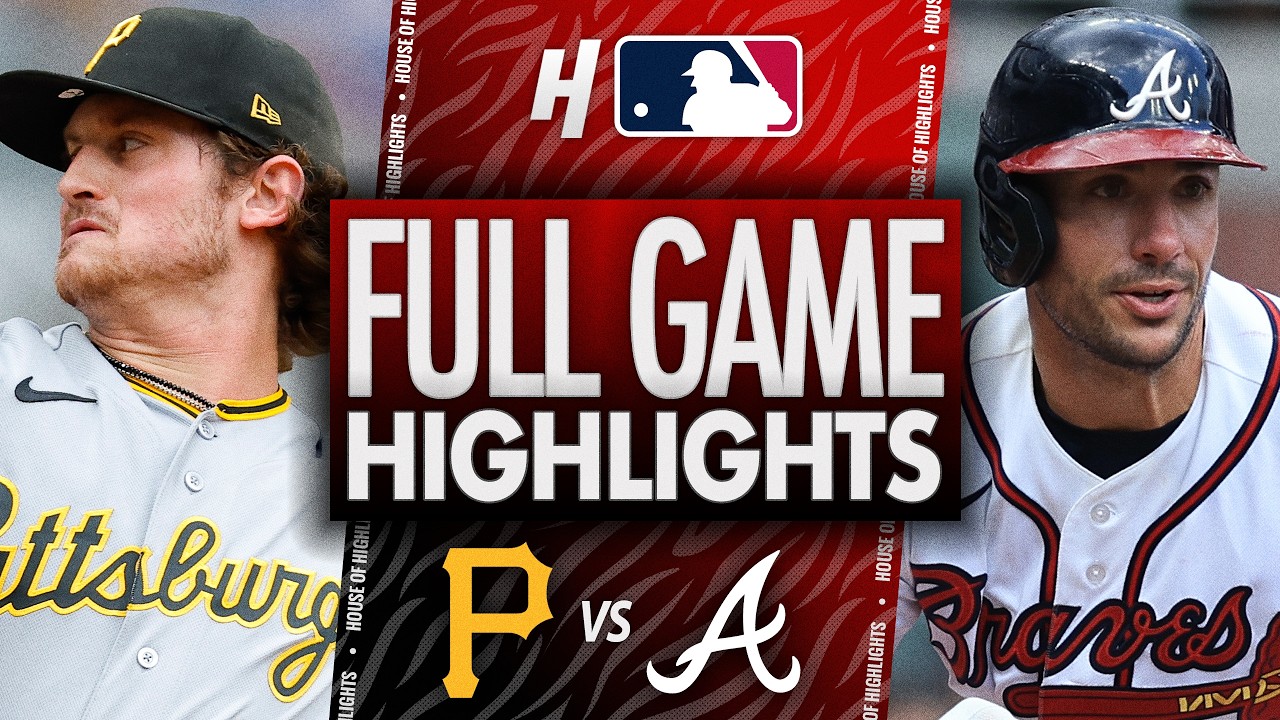 Pittsburgh Pirates против Atlanta Braves &mdash; ЛУЧШИЕ МОМЕНТЫ МАТЧА 🔥 7 июня 2026, сезон MLB