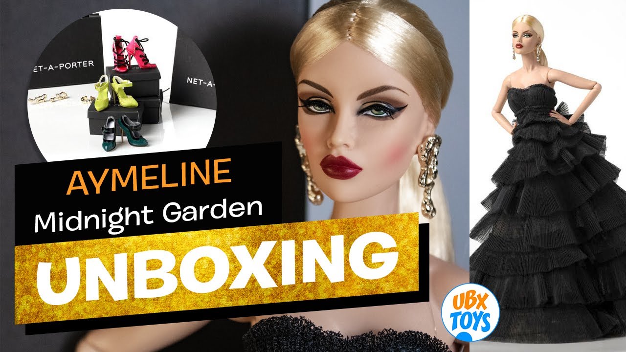 UNBOXING AND REVIEW AYMELINE (MIDNIGHT GARDEN) INTEGRITY TOYS Dolls Jason Wu [2020] Fashion Royalty