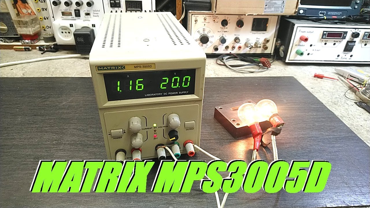 MATRIX MPS3005D Labortáp javítás.