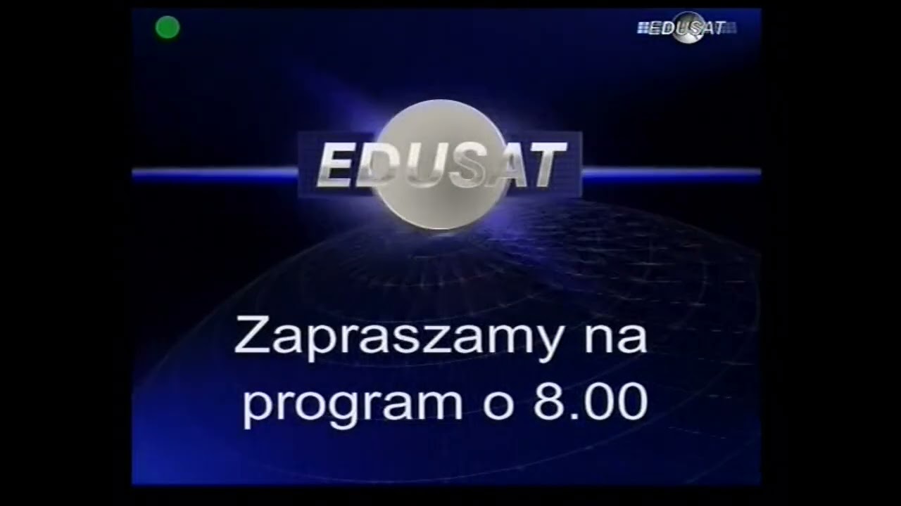 Edusat - Rozpoczęcie programu (4.10.2009, 1080p50)