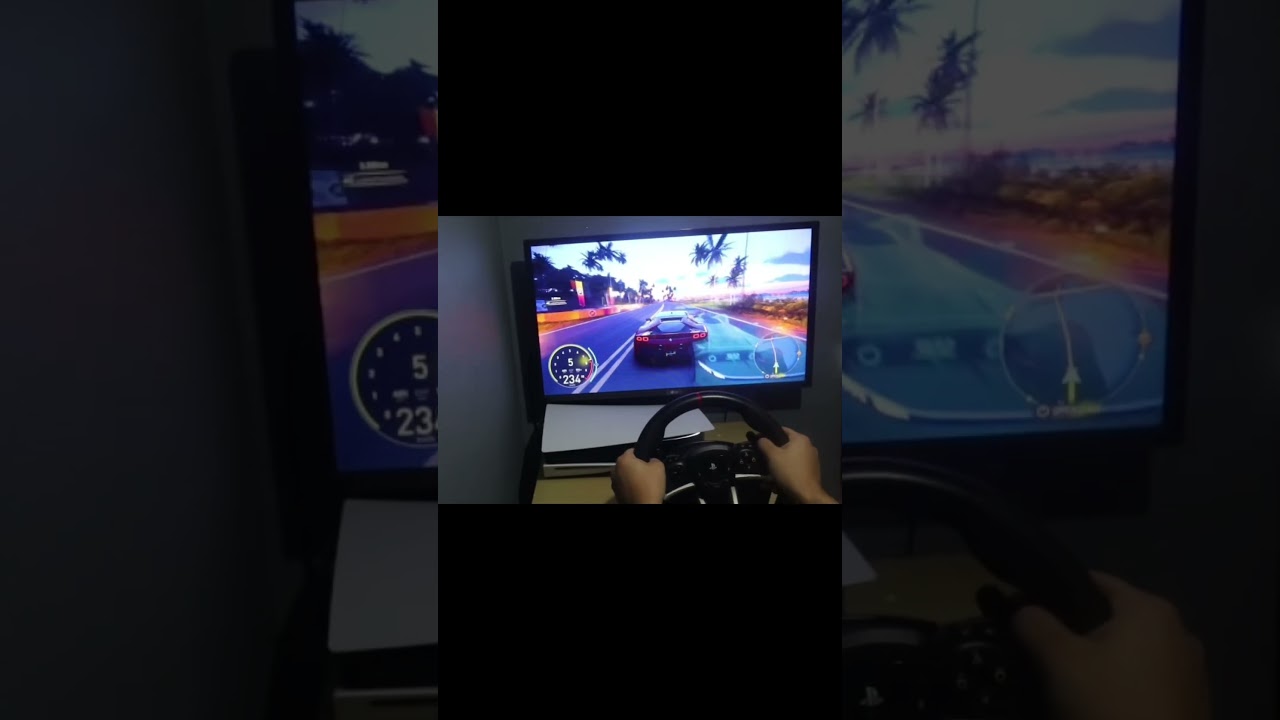 Best low budget steering wheel for ps4/ps5/pc Hori racing wheel apex #hori