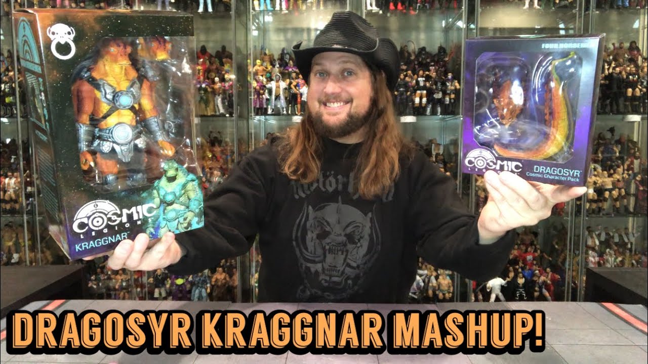 Распаковка набора Cosmic Legions Dragosyr Kraggnar!
