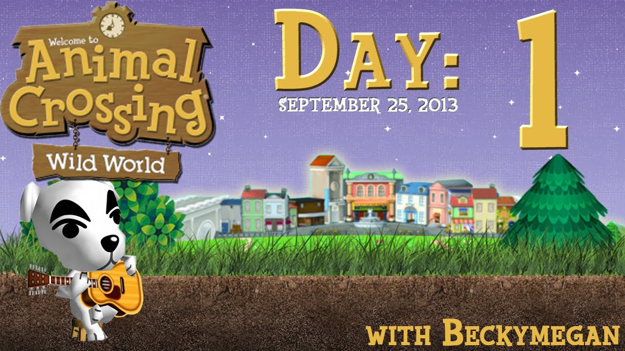 ★ Let's Play: Animal Crossing: Wild World; Ep. 1 - 9/25/13