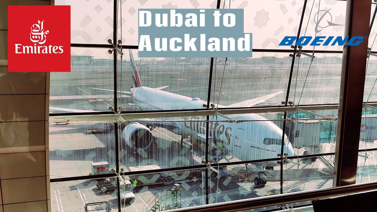Emirates | Dubai - Auckland (via Kuala Lumpur) | Boeing 777-300ER | DJI Osmo Pocket