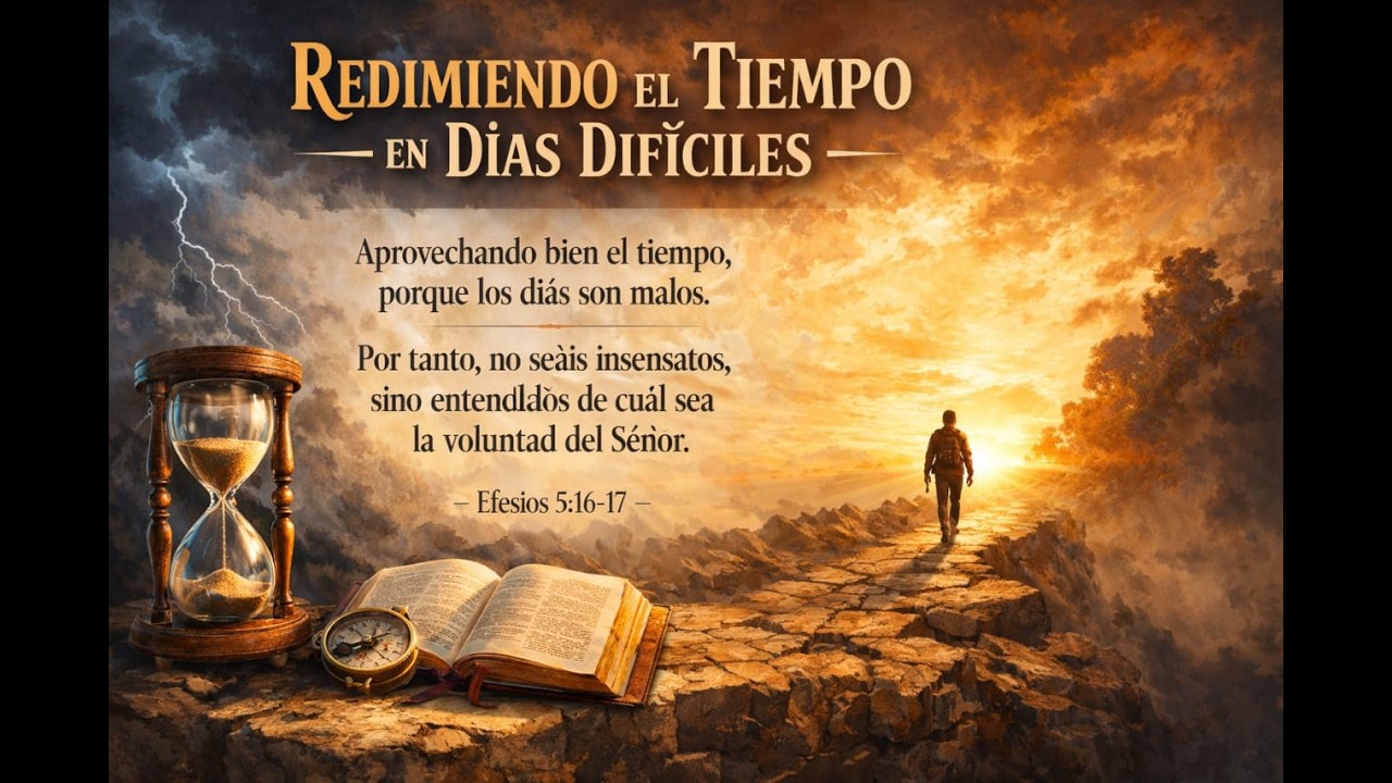 PASTORA CARMEN VALDION DE SANCHEZ. “REDIMIENDO EL TIEMPO EN DIAS DIFICILES”