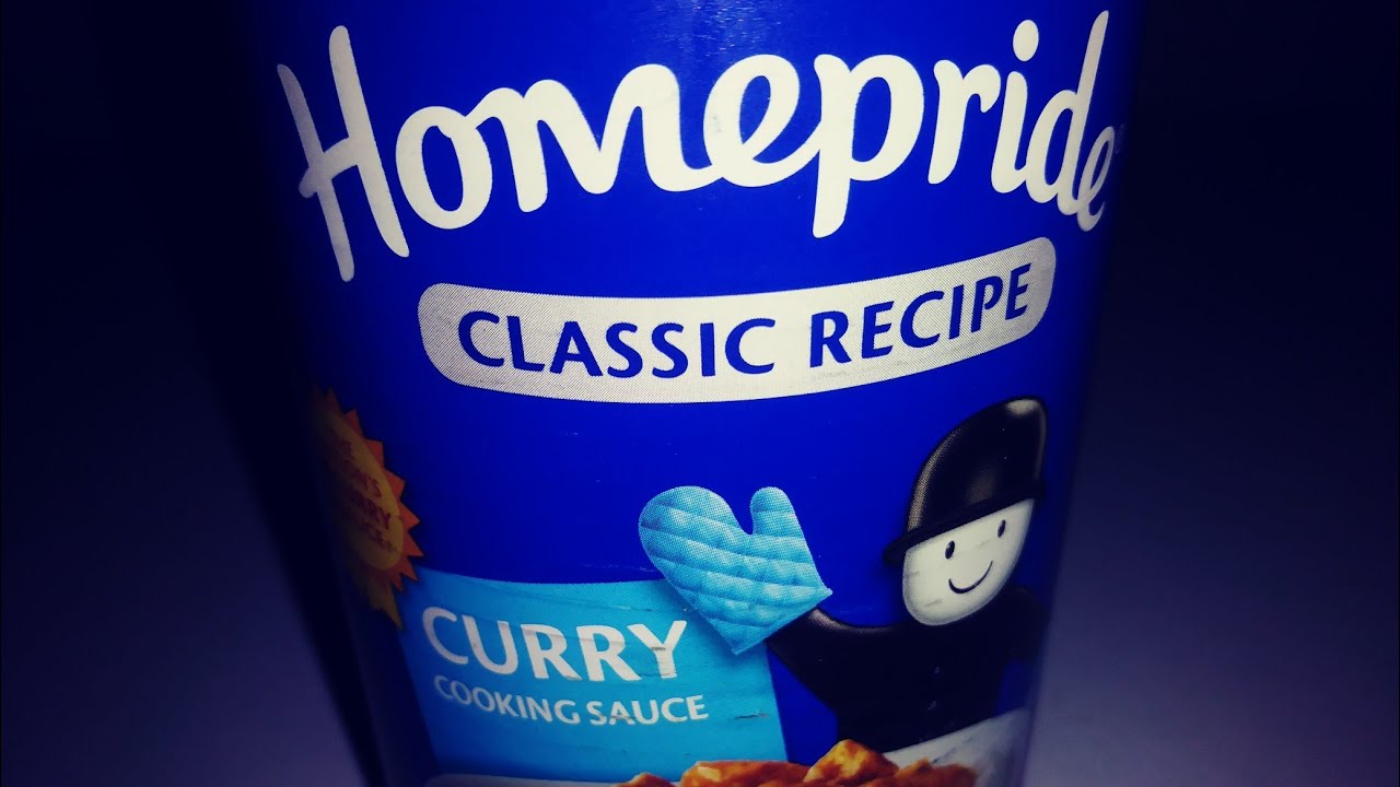 Homepride classic recipe curry cooking sauce